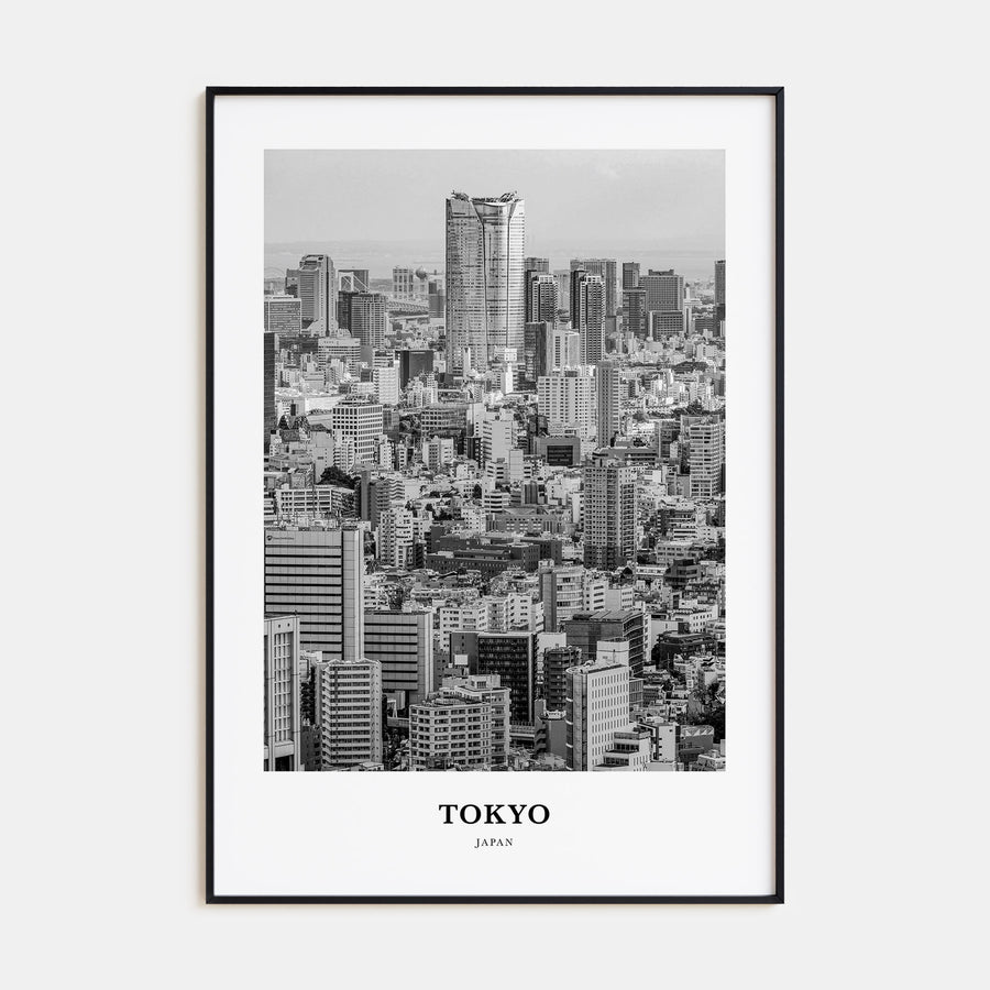 Tokyo Portrait B&W No 3 Poster