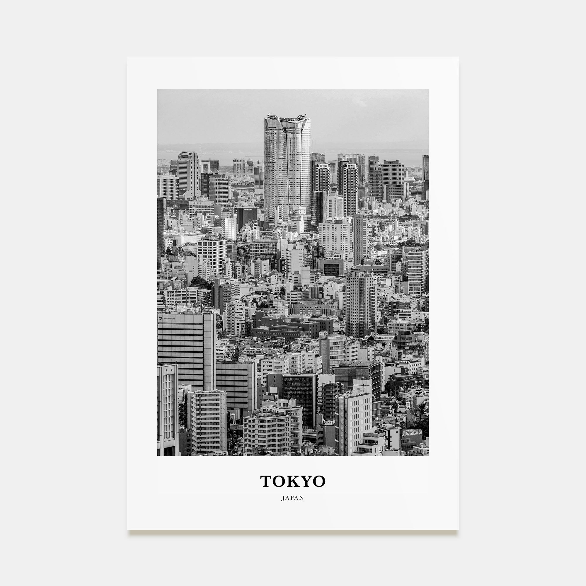 Tokyo Portrait B&W No 3 Poster