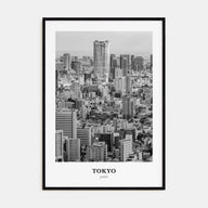 Tokyo Portrait B&W No 3 Poster