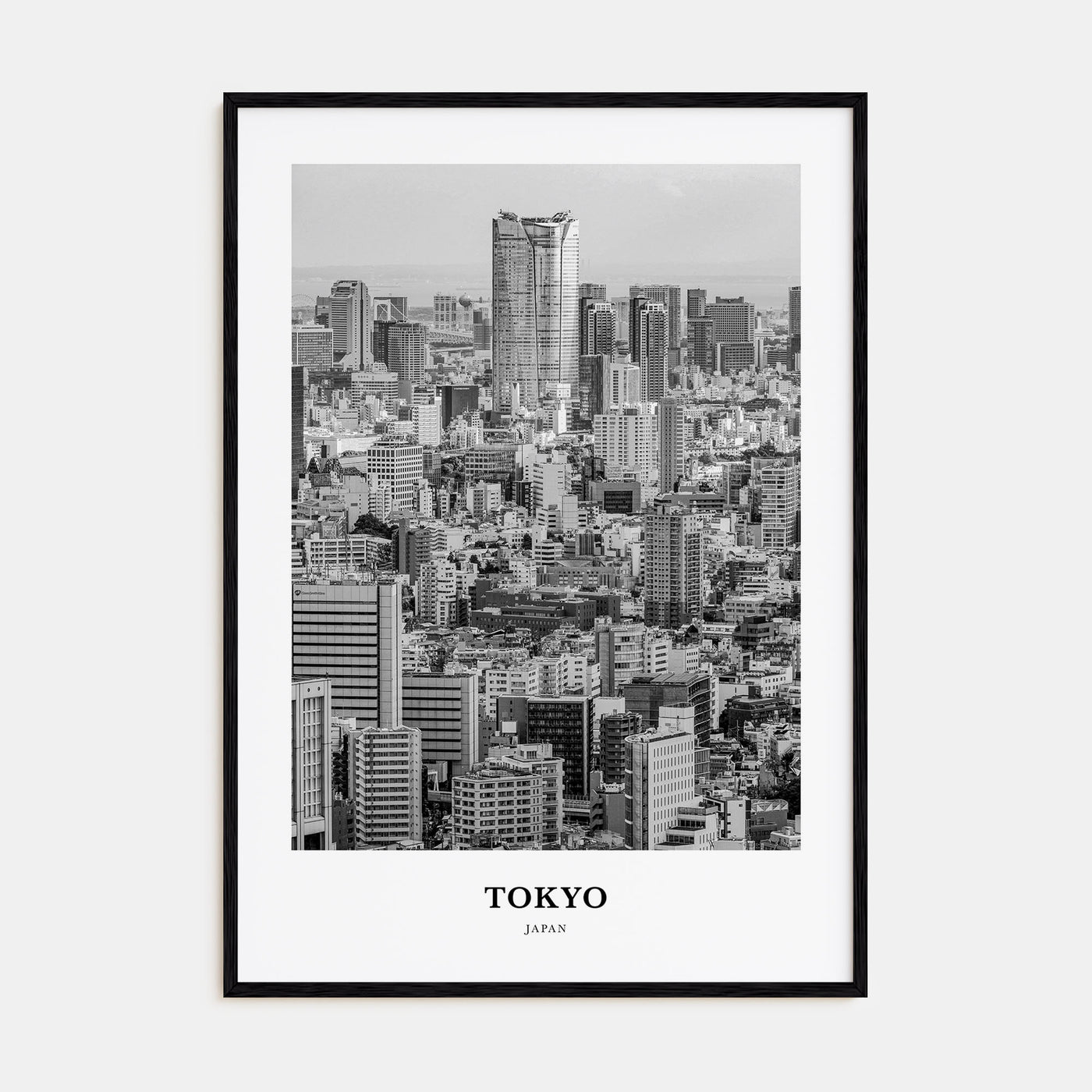 Tokyo Portrait B&W No 3 Poster