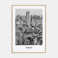 Tokyo Portrait B&W No 3 Poster