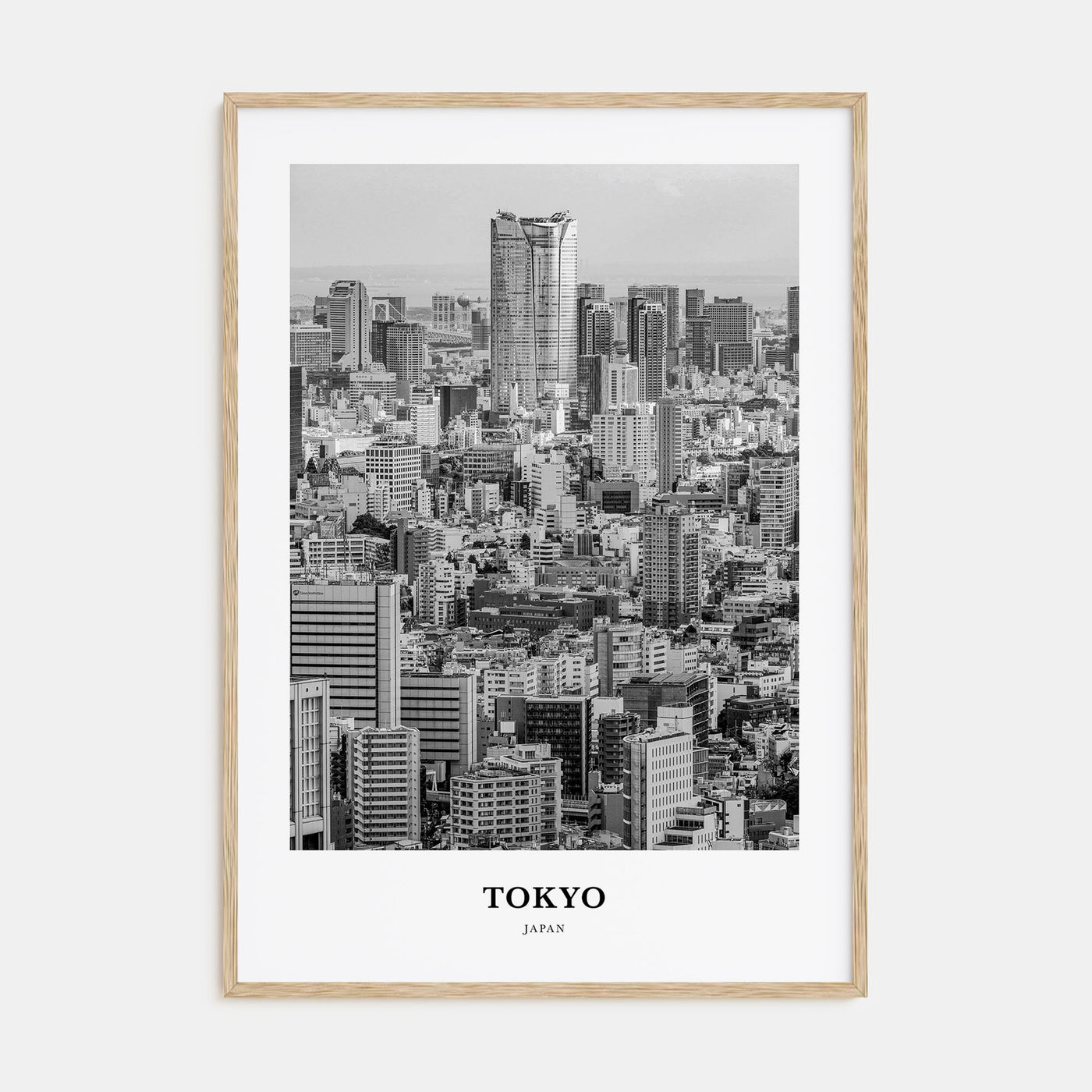 Tokyo Portrait B&W No 3 Poster