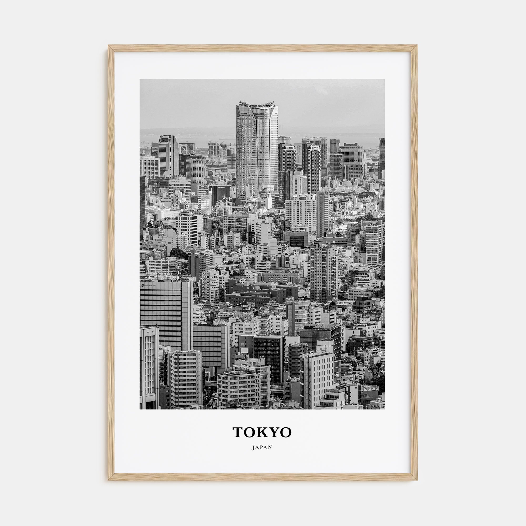 Tokyo Portrait B&W No 3 Poster