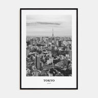 Tokyo Portrait B&W No 4 Poster
