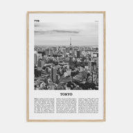 Tokyo Travel B&W No 2 Poster