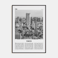 Tokyo Travel B&W No 4 Poster