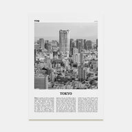 Tokyo Travel B&W No 4 Poster