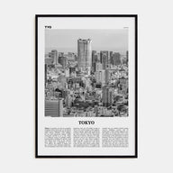 Tokyo Travel B&W No 4 Poster