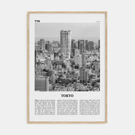 Tokyo Travel B&W No 4 Poster