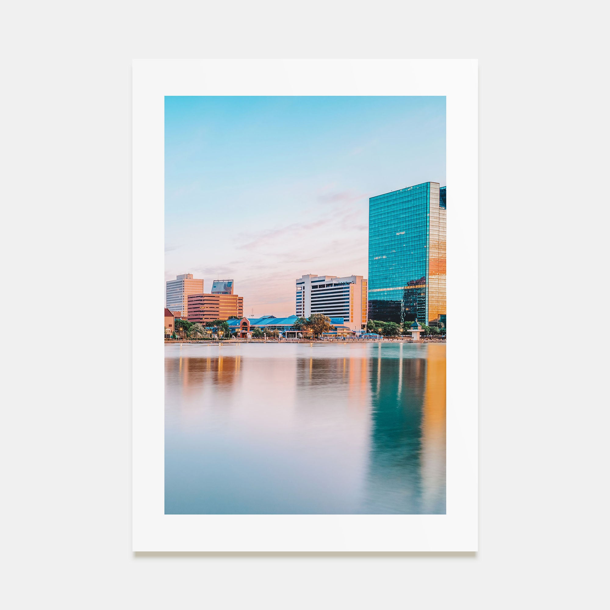 Toledo, Ohio Photo Color Poster