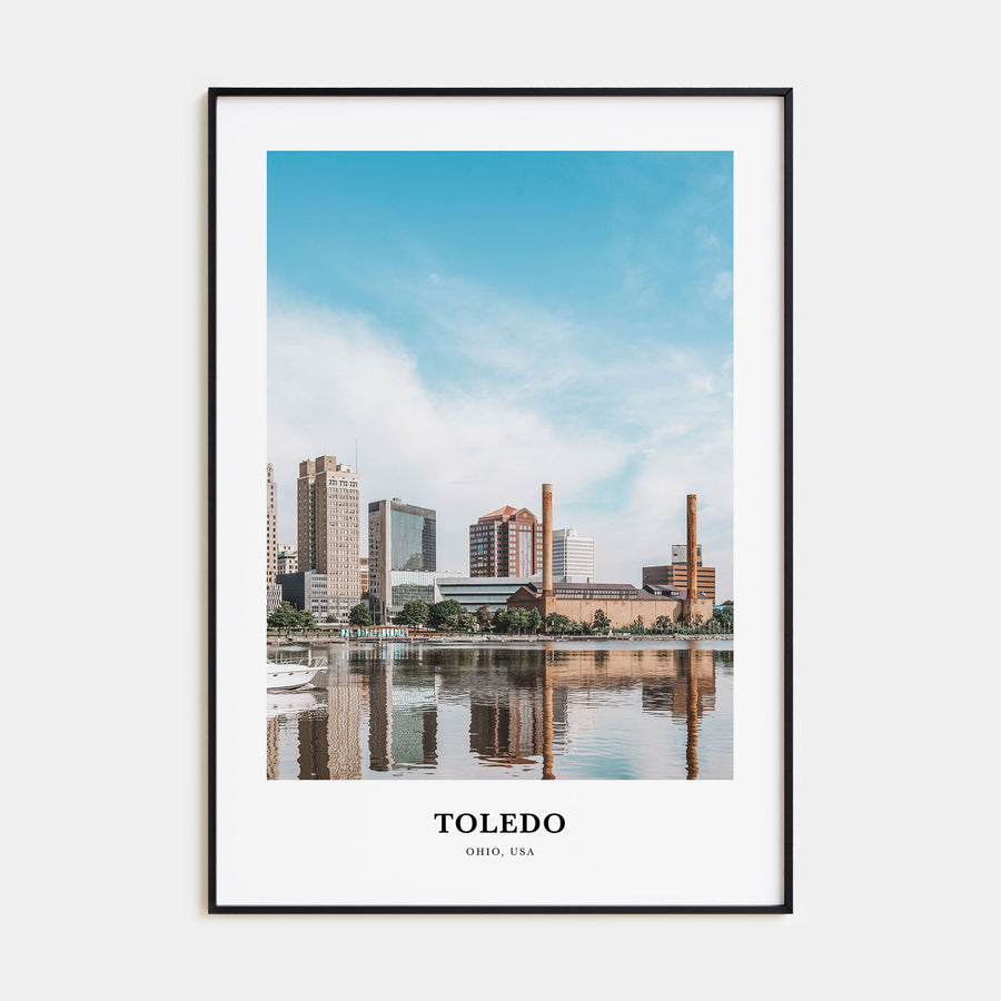 Toledo, Ohio Portrait Color Poster