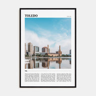 Toledo, Ohio Travel Color Poster