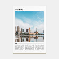Toledo, Ohio Travel Color Poster
