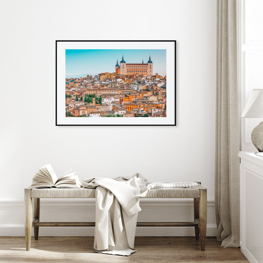 Toledo, Spain Landscape Color Poster