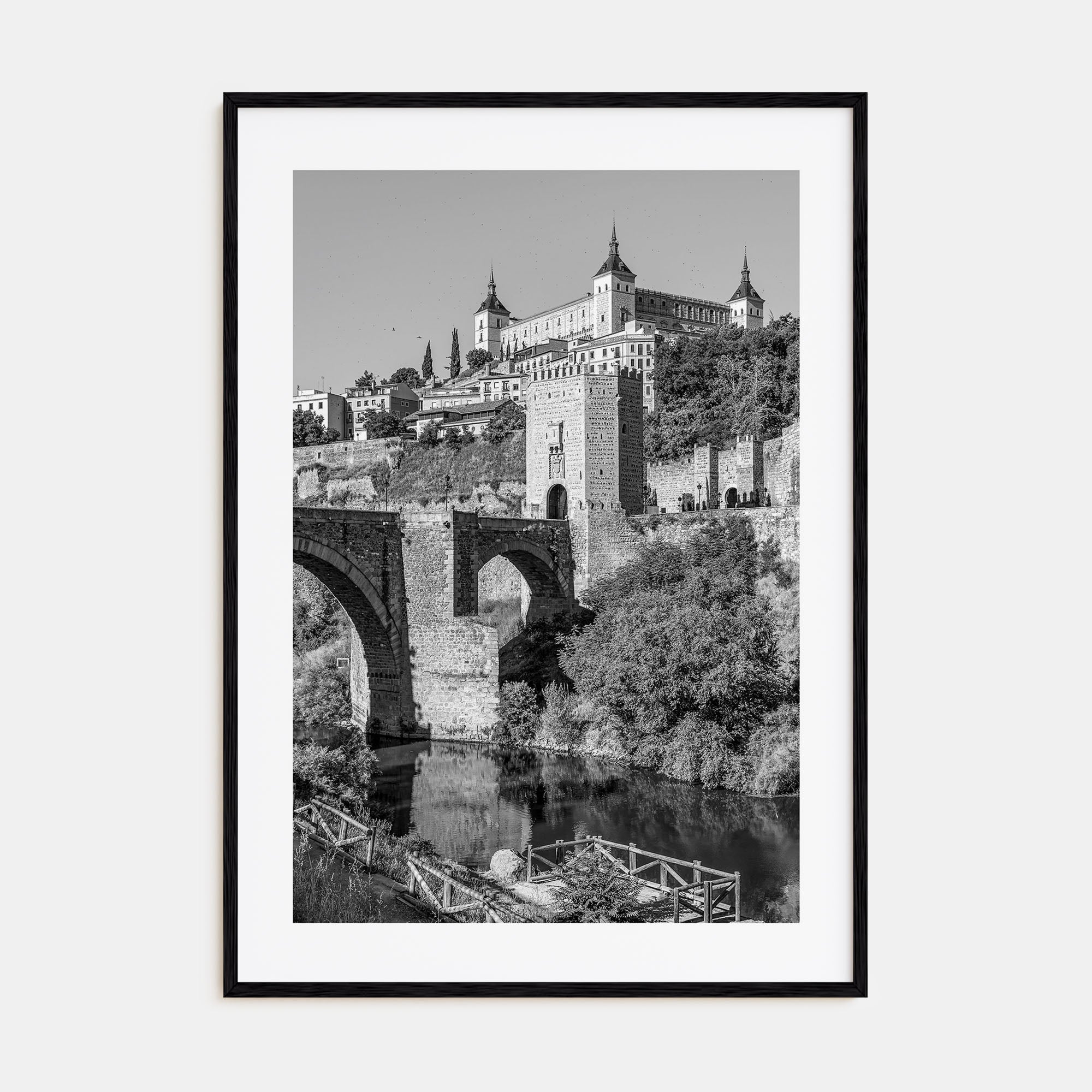 Toledo, Spain Photo B&W No 3 Poster