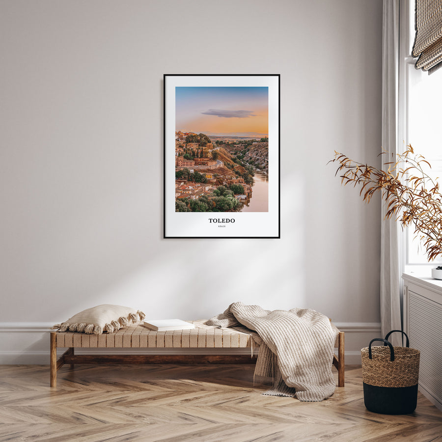 Toledo, Spain Portrait Color Poster