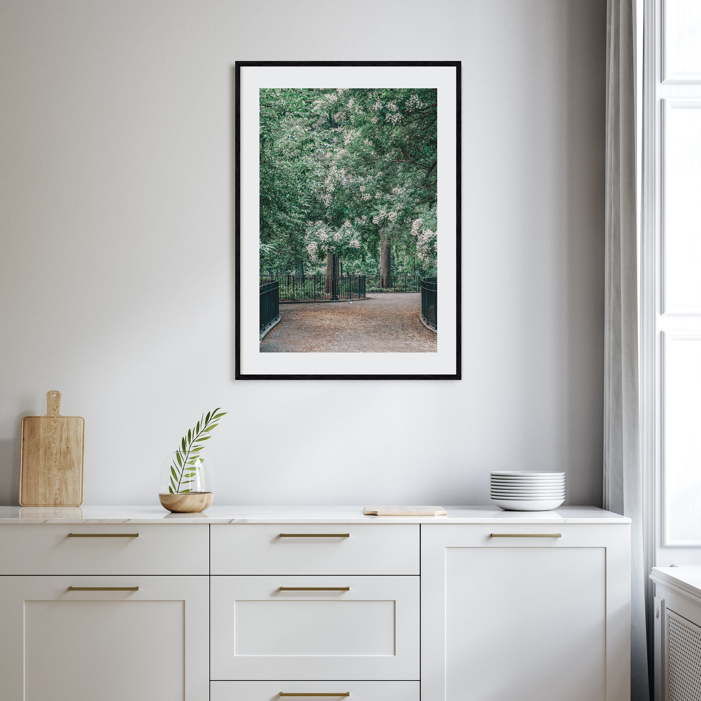 Tompkins Square Park Photo Color Poster