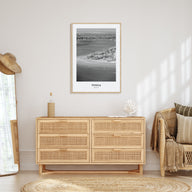 Tonga Portrait B&W Poster