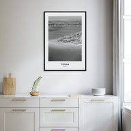 Tonga Portrait B&W Poster