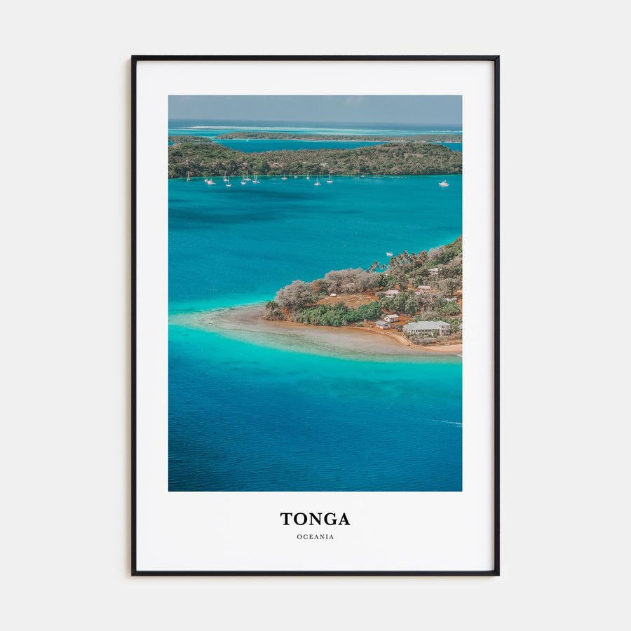Tonga Portrait Color Poster
