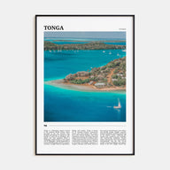 Tonga Travel Color Poster