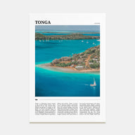 Tonga Travel Color Poster