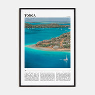 Tonga Travel Color Poster