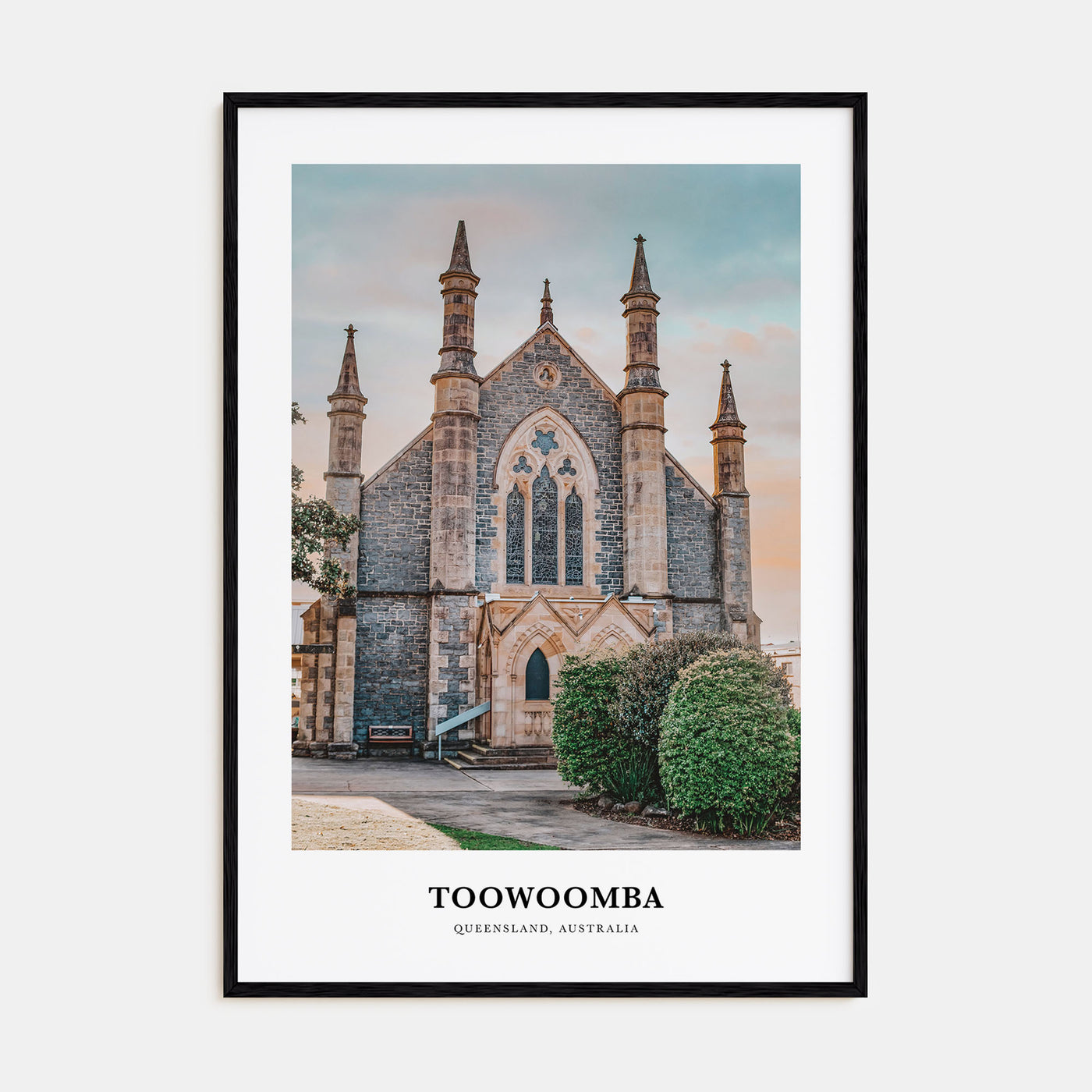 Toowoomba Portrait Color Poster