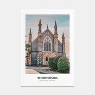 Toowoomba Portrait Color Poster