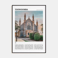Toowoomba Travel Color Poster
