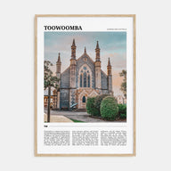 Toowoomba Travel Color Poster