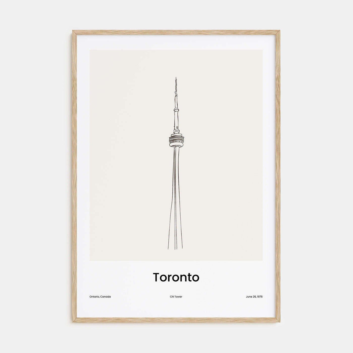 Toronto Drawn No 2 Poster
