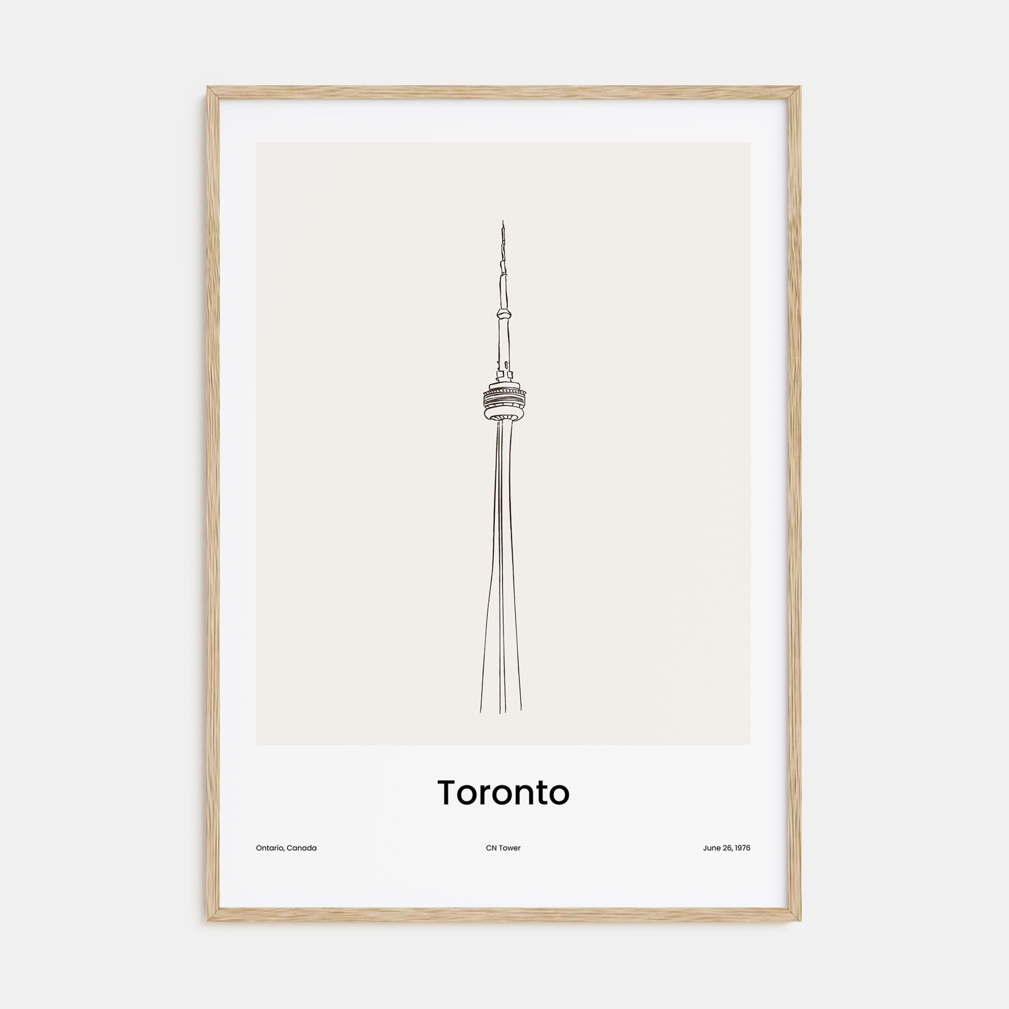 Toronto Drawn No 2 Poster