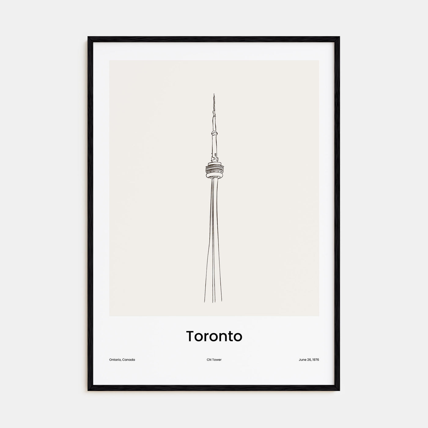 Toronto Drawn No 2 Poster