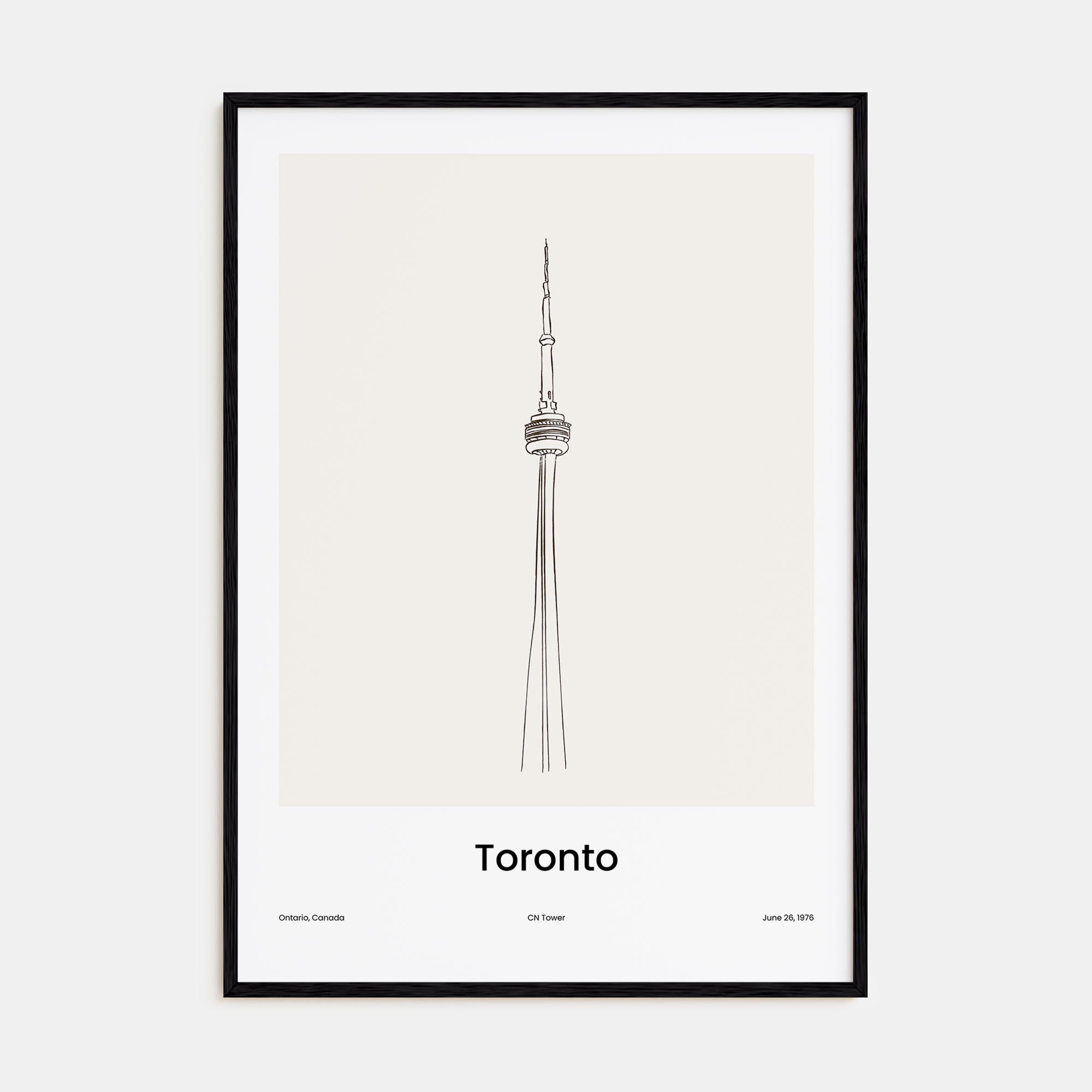 Toronto Drawn No 2 Poster
