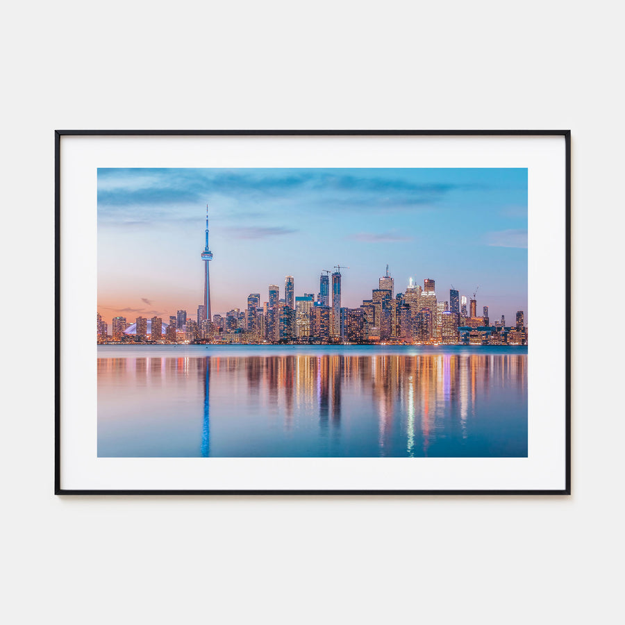 Toronto Landscape Color Poster