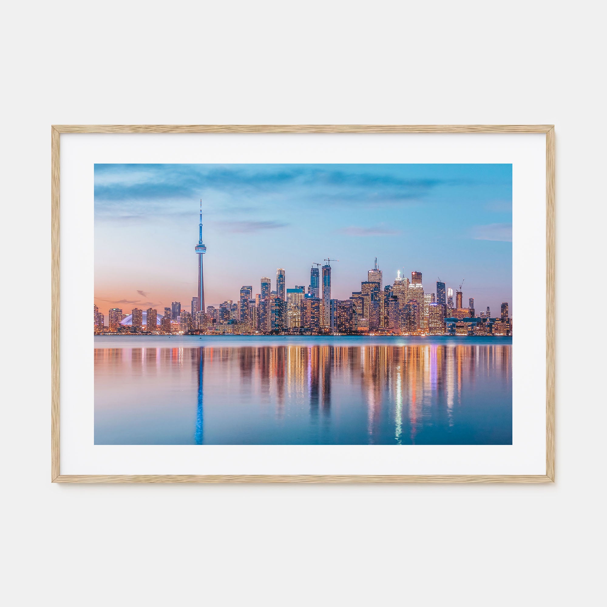 Toronto Landscape Color Poster