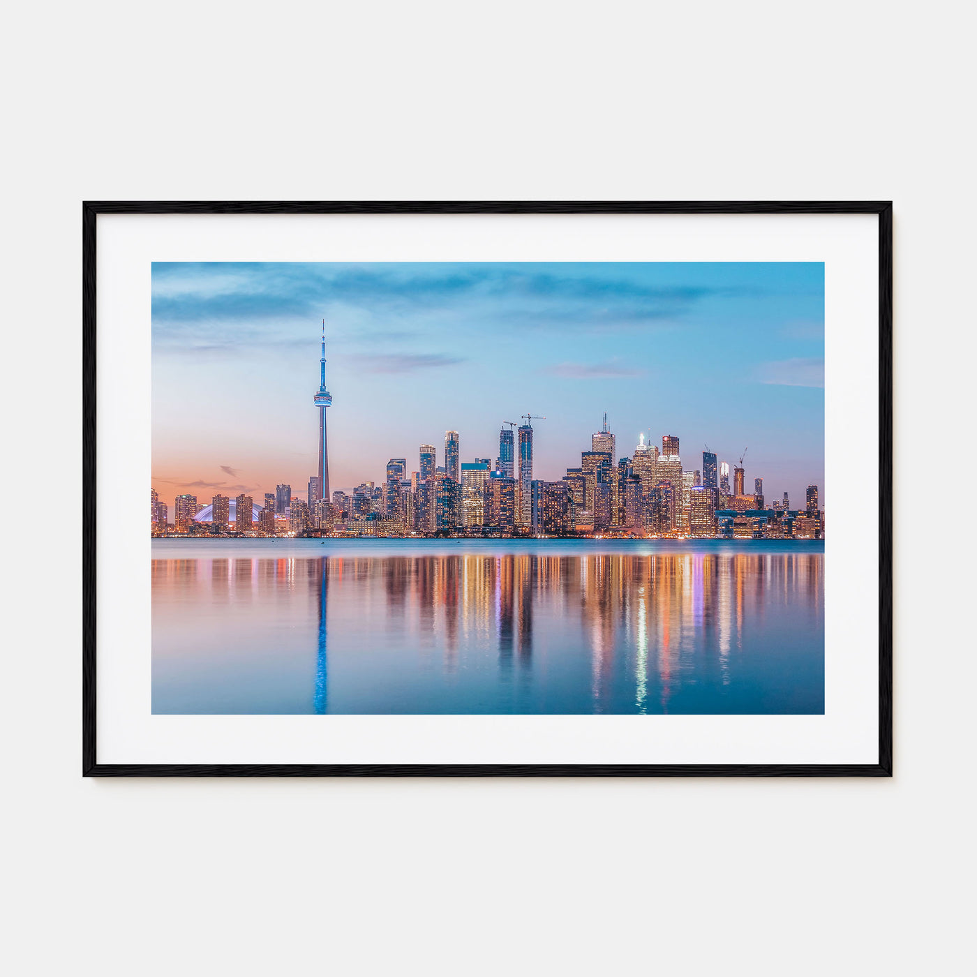 Toronto Landscape Color Poster