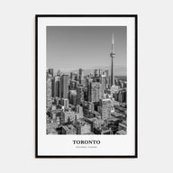 Toronto Portrait B&W No 1 Poster