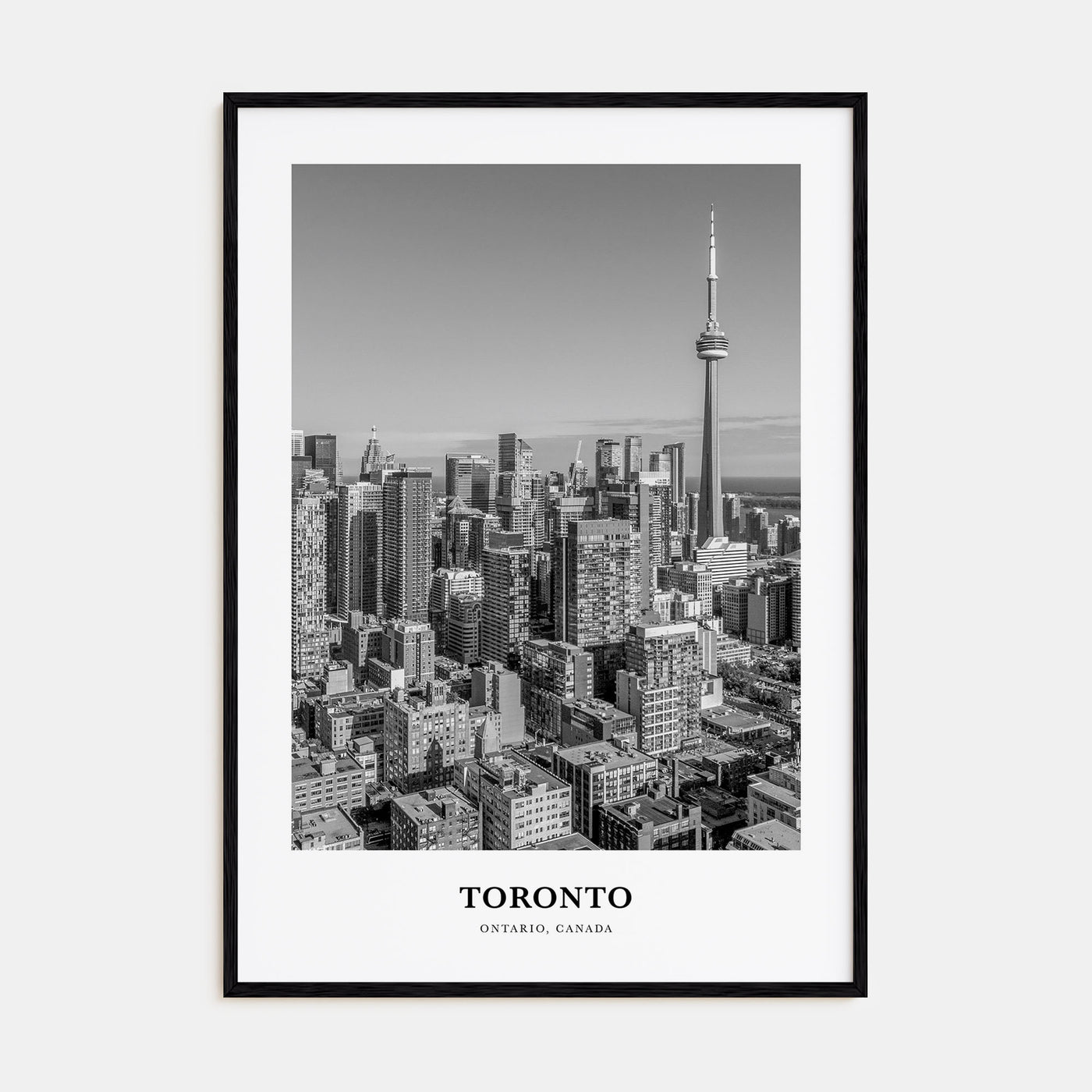 Toronto Portrait B&W No 1 Poster
