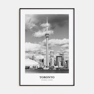 Toronto Portrait B&W No 3 Poster