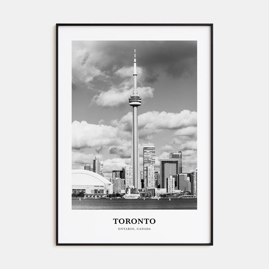 Toronto Portrait B&W No 3 Poster