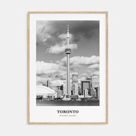 Toronto Portrait B&W No 3 Poster