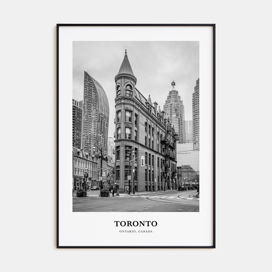 Toronto Portrait B&W No 4 Poster