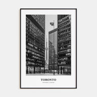 Toronto Portrait B&W No 5 Poster
