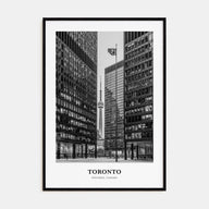 Toronto Portrait B&W No 5 Poster