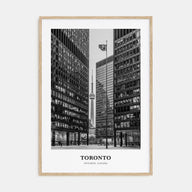 Toronto Portrait B&W No 5 Poster