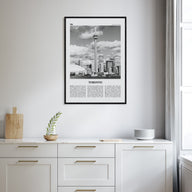 Toronto Travel B&W No 3 Poster