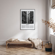 Toronto Travel B&W No 5 Poster