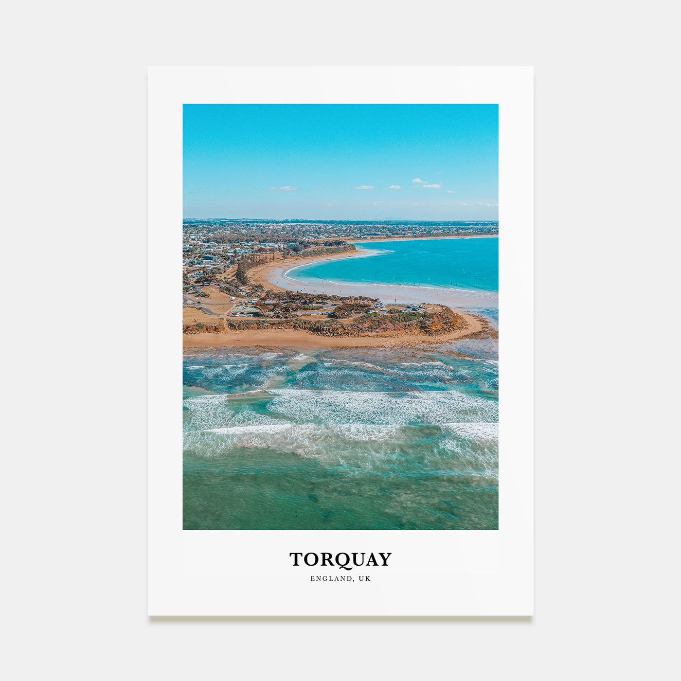 Torquay Portrait Color Poster